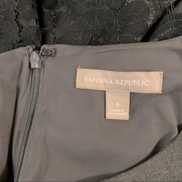 *SOLD* Banana Republic Lace Overlay Sheath Dress - Picture 9 of 10